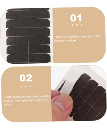 HAPINARY Hair Supplies 10 Sheets Pet blue glue Hair Wig Adhesive Strips waterproof adhesive tape Headband hair extension tape replacement supplies Accessories Double Sided Lace Wigs Tape - Buy Online on GoSupps.com