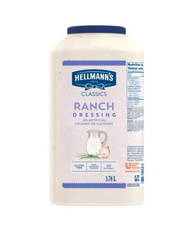 Hellmann's Ranch Salad Dressing Gluten Free 3.78L Jug