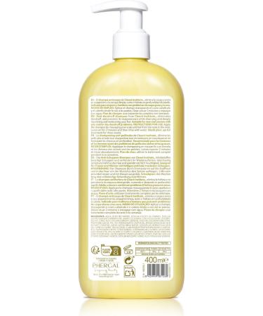 Clear Institute Anti-Dandruff Shampoo - Cleans Soothes and Moisturizes | No Sulfates Parabens or Silicones SLS | 95% Natural Ingredients | Eliminates Dandruff and Itching - 400 ml - Buy Online on GoSupps.com