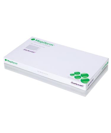 Mepiform with Safetac Technology 4x7  5 Count  Self Adherent Soft Silicone Sheeting for Scar Reduction 5 Count (Pack of 1) - Buy Online on GoSupps.com