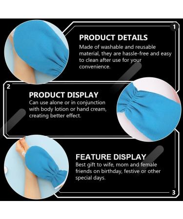 minkissy 3 Pairs Paraffin Wax Mittens Maintenance Moisturizing Essential Oil Gloves Spa Mittens for Home Salon - Buy Online on GoSupps.com