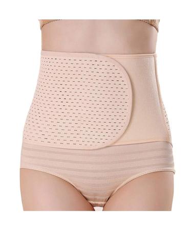 Elastic Breathable Maternity Post Natal Belly Slimming Belt After Pregnancy Re-shaping Wrap (Color : XXL)