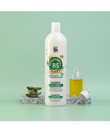  Thader Th Pharma Thader Th Pharma Anti-Frizz Shampoo Provitamin B5 Omega 9 Aloe Vera and Jojoba Oil for Dry Hair 1000ml - Buy Online on GoSupps.com