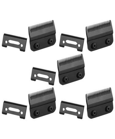 panjin 5 Set Replacement Movable Blade Steel Accessories for Clipper Blade Professional Hair Clipper Blade Carton