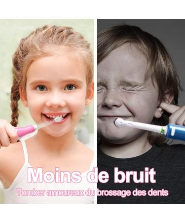 Seago Electric Toothbrush for Kids (6 Months - 4 Years) - Waterproof Smart Timer LED Colors 4 Brush Heads Battery Included - SG513 Pink - Buy Online on GoSupps.com