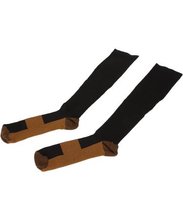 Copper Fiber Compression Socks for Diabetic S/M - Ankle Support, Stress Relief & Improved Circulation - Buy Online on GoSupps.com