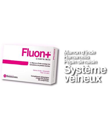 Fluon+ Dissolvurol Fluon+ - Heavy Leg Feel Indian Brown Pack of 2 Boxes of 60 Tablets - Buy Online on GoSupps.com