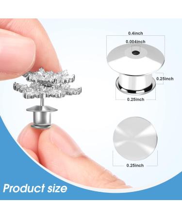 40PCS Locking Pin Back Clasp for Enamel Lapel Pins - Metal Pin Backing Keeper - Buy Online on GoSupps.com