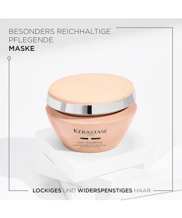 K rastase Curl Manifesto Bundle: Nourishing Hair Mask & Gel Cream for Frizzy Curly Hair - 200ml & 150ml - Buy Online on GoSupps.com