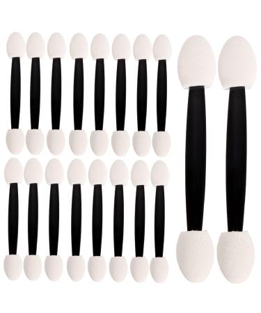 MUSISALY 4 Double Ended Eye Shadow Stick Cosmetics Lipstick Applicator Makeup Supply Oval Makeup Tool Sponge