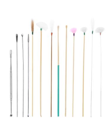 Double Ended Ear Wax Removal Tool Set - Black Classic Ear Picks - Buy Online on GoSupps.com