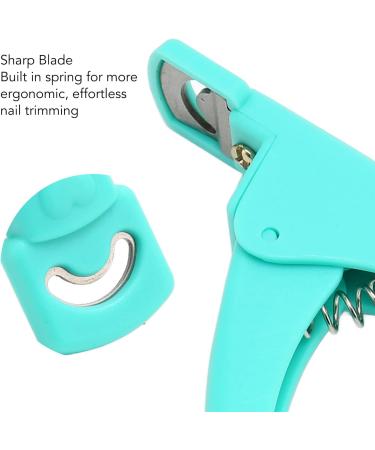 Nail Tip Cutter Nail Tip Trimmer Sturdy Stainless Steel Head DIY Plastic Handle Portable for Nail Salons for Home (Green) - Buy Online on GoSupps.com