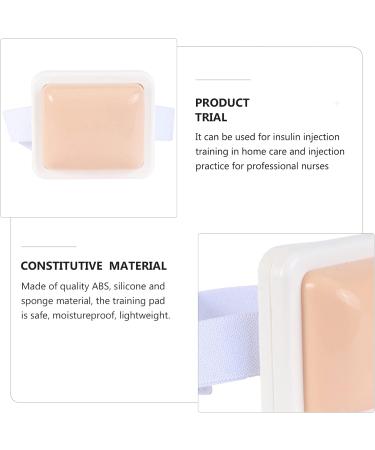 Intramuscular Injection Training Pad Set | Multi-Functional IM ID Practice | 2pcs with 3 Skin Layers for Nurse & Medical Students - Buy Online on GoSupps.com