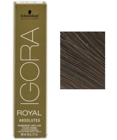 Schwarzkopf IR Absolutes 5-50 Light Brown Gold Natural 60ml - Pack of 1 - Buy Online on GoSupps.com