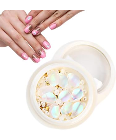 JMEDIC Rhinestones for Nails Nail Rhinestone Stones - Gems for Nails Nail Jewels Crystal Gemstones Nail Art Rhinestones Kit Manicure DIY Decoration Accessories - Buy Online on GoSupps.com