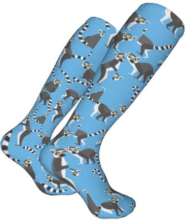 Lemurs Compression Socks for Women & Men | 15-20 mmHg Circulation Support for Running & Cycling - Buy Online on GoSupps.com