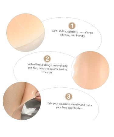 Mobestech Self-Adhesive Silicone Shoe Inserts for Women | Leg Gel Pads & Correctors for Bowlegged & Calf Support - Buy Online on GoSupps.com