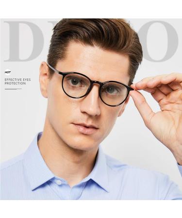VzuhSW Blue Light Filter Glasses - Gaming & Reading Screen Glasses for Eye Fatigue Relief | Stylish Unisex Design - Perfect for Men & Women - Buy Online on GoSupps.com