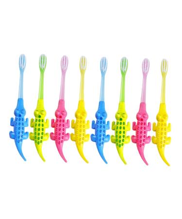 Minkissy 8st Cartoon-Tier-toothbrush.