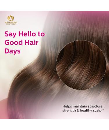 Maharishi Ayurveda Healthy Hair & Nails 60 Tablets Ayurvedic Herbal Support with Eclipta Ashwagandha & Tinospora Supports Hair Nail & Scalp Health* - Buy Online on GoSupps.com