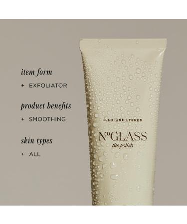 Lux Unfiltered The Polish - Face Exfoliator Scrub for Brighter Smoother Skin | Detoxifying Fragrance-Free Scrub | Shop Internationally - Buy Online on GoSupps.com