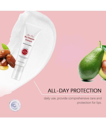 Vitamin Lip Serum & Balm - Brightening Care for Dark Lips & Long Lasting Hydration - Organic Chapped Lip Repair - Reduces Fine Lines for Women & Men (5) - Buy Online on GoSupps.com