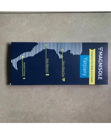 Yarpiany Magnetic Therapy Reflexology Sandals - Pain Relief Insoles with 68 Magnets (White, Female) - Buy Online on GoSupps.com