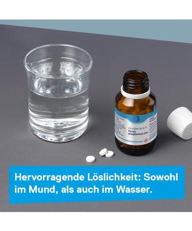 Buy DHU Sch ler-Salz No. 3 Ferrum Phosphoricum D12 - Immune System Support - Original & Eco-Friendly - 420 Tablets - Buy Online on GoSupps.com