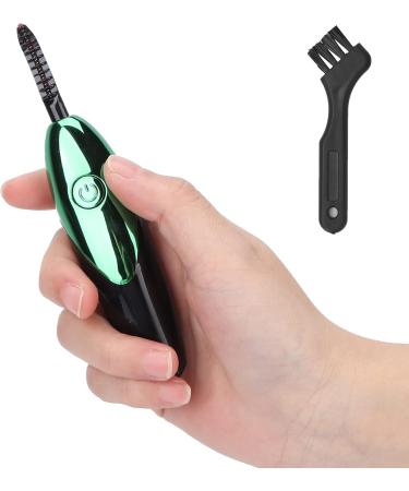Verdant Touch Heated Eyelash Curler Electric Heated Eyelash Curler with USB Cable and Cleaning Brush Portable Rechargeable Eyelash Curler for Natural Eyelashes - Buy Online on GoSupps.com