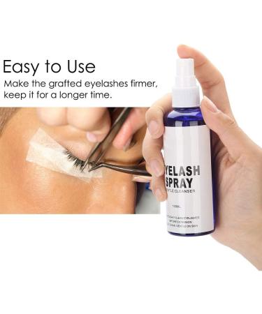 Professional Eyelash Foam Cleanser - 100ML | Eyelash Extension Cleanser for Foaming Eyelash Shampoo - Buy Online on GoSupps.com