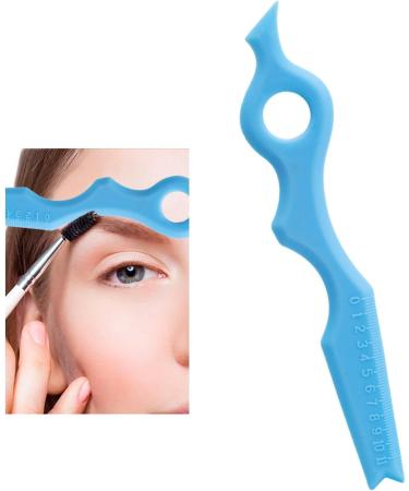 Silicone Eyeliner Aid | Eyebrow and Eyelash Applicator Stencil Tool Silicone Eyebrow Stencils Ruler for Beginners Silicone Eyeliner Applicator Tool for Women Blue - Buy Online on GoSupps.com