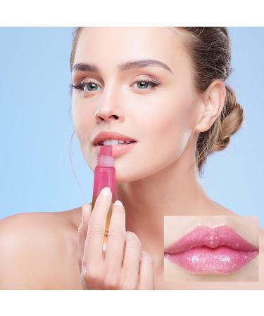 Plumping Lip Gloss - 2-in-1 Longwear Waterproof Hydrating Gel Balm | 15ml Mixable Pearl Finish - Buy Online on GoSupps.com