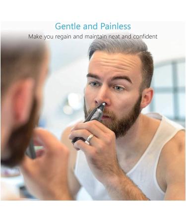Nose Hair Trimmer for Men & Women - Painless Waterproof Electric Nose Hair Remover - Buy Online on GoSupps.com