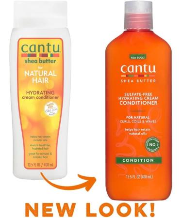 Cantu Sulphate Free Shampoo & Conditioner 12oz with Shea Butter Moisturizing Curl Activator Cream 12oz - Buy Online on GoSupps.com
