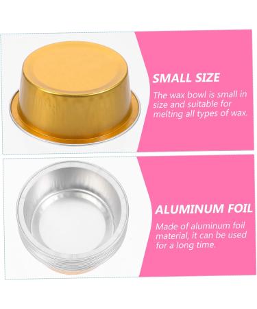 Minkissy 30 STK Wax Warmer Bowls - Reusable Wax Melting Tool for Hair Removal Foil Shells & Spellets - International Shipping Available - Buy Online on GoSupps.com