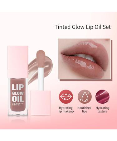 Oveja Plush Toy - 4 Long-Lasting Tinted Moisturizing Lip Glosses - Lip Oil - For Makeup Girls Women Summer Christmas Beauty Party - Buy Online on GoSupps.com