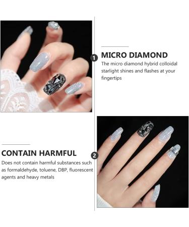 Lurrose Polishing Compound nail polish nail liquid glitter primer nail art coat acid nail primer sparkle polish nail paint acrylic nail primer manicure primer for nails formula resin - Buy Online on GoSupps.com