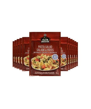 Club House (CLUC0) Dry Sauce/Seasoning/Marinade Mix Pasta Salad 28g(Pack 12 ) - Packaging May Vary
