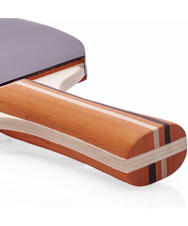 Table Tennis Paddles Set with 3-Star Balls - Premium 7 Ply Racquets for Indoor/Outdoor Play - Buy Online on GoSupps.com