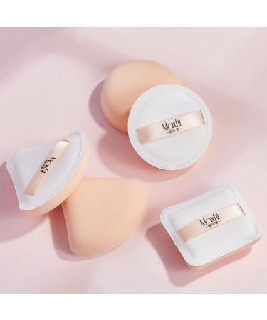 Soft Sponge Prevents Snagging Skin Friendly Powder Puff for Salon Home Travel with Sponge Material and Wide Application (Round (Bagged)) - Buy Online on GoSupps.com