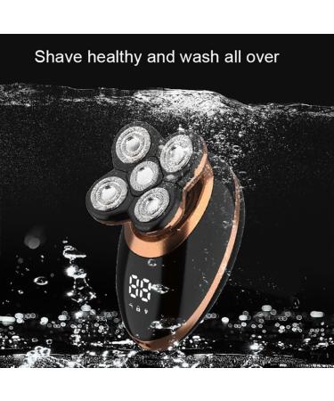 Head Shaver for Men - Multi-Function Rechargeable Razor & Beard Trimmer | Wet & Dry Bald Head Shaving - Buy Online on GoSupps.com