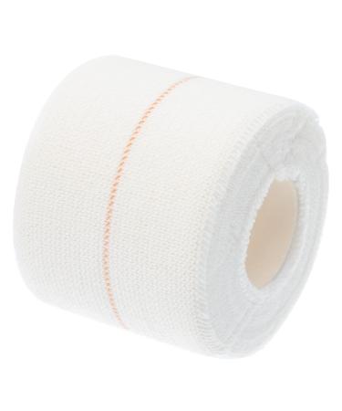 FOMIYES 1 Roll White Gaffers Tape Cloth Adhesive Sports Wristle Tapes Muscle Athletic Tape Atheltic Tape Pressure Fixing Tape Fitness Elasticity Cotton