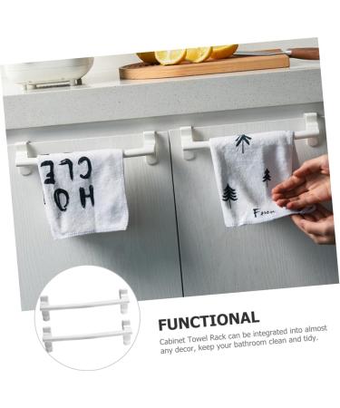 Zerodeko Daisy Wall Decal 2pcs Cabinet Rack Over Door Rack Towel Rack Cabinet Towel Organizer Wall-Mounted Shower Door - Buy Online on GoSupps.com