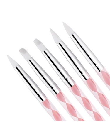 5pcs Nail Art Painting Brushes & Dotting Tools - DIY Manicure Pens for Professional Results | International Shipping Available - Buy Online on GoSupps.com