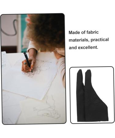 ULTECHNOVO 4 Pcs Sweat Thumb Guard - Finger Glove for Nail Biting Prevention | Black Touch Cloth for Digital Tablets | 17x7.5x0.5CM - International Shipping Available - Buy Online on GoSupps.com