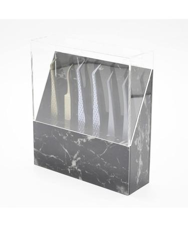 Fenteer Eyelash Extension Storage Box | Tweezers Organizer Case Stand Holder - Black | International Shipping Available - Buy Online on GoSupps.com
