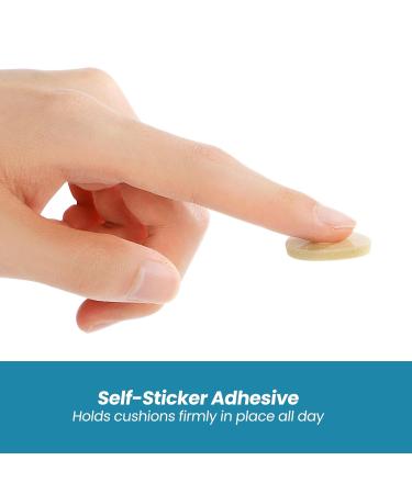 Corn Cushions for Toes & Feet - Pain Relief Pads with Foam Padding - Self-Stick Callus Cushions for Sore Spots (Medium 90 Count) - International Shipping Available - Buy Online on GoSupps.com