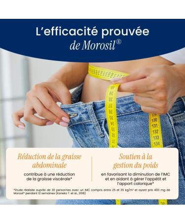 NaturAvignon Morosil 400 | Bruleur de graisse puissant | Perte de Poids Rapide et Efficace | Coupe faim | Morosil perte de poids Guarana Th Vert Caroube | 90 g lules minceur efficace - Buy Online on GoSupps.com