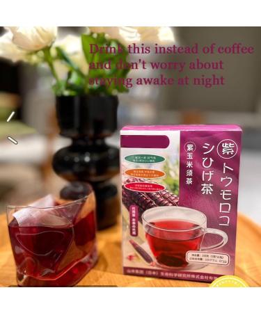 Highly Popular In Japan Detoxifying and Nourishing Purple Corn Husk Tea Detox Tea For Body Cleanse For Women Detox Tea For Body Cleanse Organic 100% Organic With Tea Purple Corn Husk (3BOX) - Buy Online on GoSupps.com