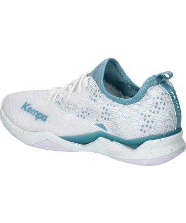 Kempa Unisex Wing Lite 2.0 W Game Changer Handball Shoes - Stylish Sports Sneakers in White Aqua | Size 42.5 EU - International Shipping Available! - Buy Online on GoSupps.com